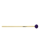Medium Marimba / Vibraphone Mallets - Purple Yarn - Rattan Series Concert Keyboard Mallets by for