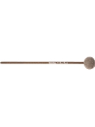 Medium Soft Marimba Mallets - Mocha Yarn - Walnut Stained Birch by for