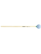 Medium Soft Marimba Mallets - Sky Blue Yarn - Rattan by for