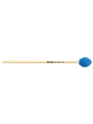 Soft Marimba Mallets - Electric Blue Yarn - Rattan by for