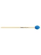 Medium Marimba Mallets - Electric Blue Yarn - Rattan by for