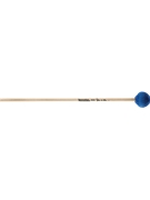 Medium Hard Concerto Marimba Mallets - Electric Blue Bamboo Cord - Birch by for