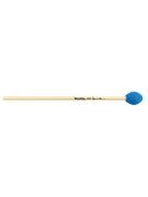 Hard Marimba Mallets - Electric Blue Yarn - Rattan by for