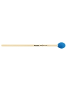Very Hard Marimba Mallets - Electric Blue Yarn - Rattan by for