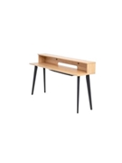 Elite Furniture Series 88-note Keyboard Table In Natural Maple Matte Finish