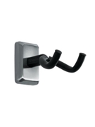 Frameworks Wall Mounted Guitar Hanger With Satin Chrome Mounting Plate