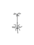 Frameworks Triple Guitar Stand With Heavy Duty Tubing And Instrument Finish Friendly Ru