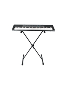 Frameworks Adjustable x Style Keyboard Stand With Rubberized Leveling Foot