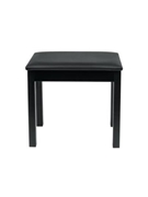 Deluxe Wooden Keyboard & Piano Bench With Flip-up Storage Compartment U Black Color
