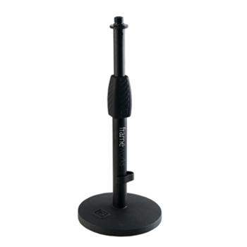 Frameworks Desktop Mic Stand With 6 Round Base, Standard Twist Clutch