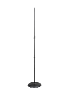 Rok-it Tubular Microphone Stand With 10o Round Base And Easy-twist Clutch Height Adjust
