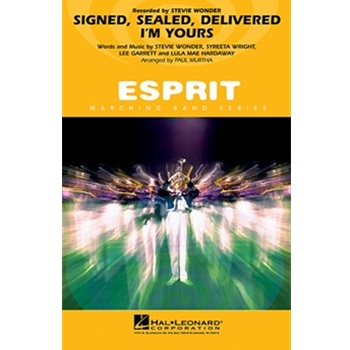 Signed, Sealed, Delivered I'm Yours Full Score