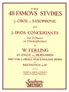 48 Famous Studies 1st Oboe Or Saxophone by Ferling Franz Wilhelm - Andraud Albert - for Oboe / Sax