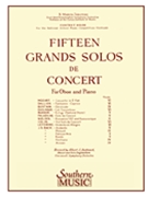15 Grands Solos De Concert by Various - Andraud Albert - for Piano Accompaniment