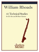 35 Technical Studies by Rhoads William E - Alto / Bass - for Alto or Bass Clarinet