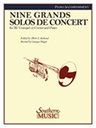 9 Grands Solos De Concert - Piano Accomp by Piano Part - Mager and Andraud - for Piano Part