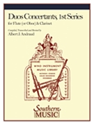 Duos Concertants 1st Series by - Andraud Albert - for Woodwind Duet