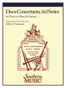 Duos Concertants 3rd Series by - Andraud Albert - for Woodwind Duet