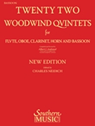 22 Woodwind Quintets by Andraud Albert - Andraud and Neidich - for Parts