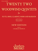 22 Woodwind Quintets by Various - Andraud and Neidich - for Woodwind Quintet