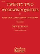22 Woodwind Quintets by - Andraud Albert - for Oboe