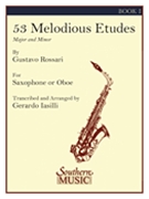 53 Melodious Etudes by Rossari and Iasilli - Iasilli Gerardo - for Alto Saxophone M (Book 1)