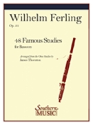 48 Famous Studies For Bassoon by Ferling Franz Wilhelm - Thornton James - for Bassoon Method