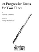 24 Progressive Duets by Devienne Francois - Moskovitz - for Flute Duet