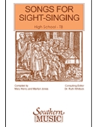 Songs For Sight Singing-HS Tenor/Bass by Siltman Bobby - Whitlock R - for Sightreading (HS T/B 1)