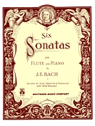 6 Sonatas For Flute & Piano by Bach Johann Sebastian - Wummer John - for Flute and Piano