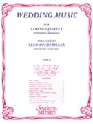 Wedding Music For String Quartet by - Aufderhaar - for Viola