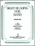 Sight Reading For Band Volume 1 by Evans and Nelson for Euphonium Bass Clef