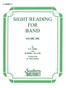 Sight Reading For Band Volume 1 by Evans and Nelson for Bb Clarinet 2