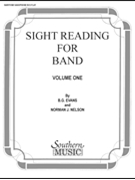 Sight Reading For Band Volume 1 by Evans and Nelson for Baritone Saxophone