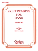 Sight Reading For Band Volume 2 by Evans and Nelson for Bass Clarinet
