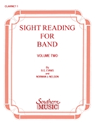 Sight Reading For Band Volume 2 by Evans and Nelson for Bb Clarinet 1