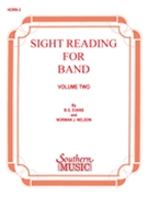 Sight Reading For Band Volume 2 by Evans and Nelson for F Horn 2