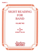 Sight Reading For Band Volume 2 by Evans and Nelson for Trumpet 3