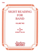 Sight Reading For Band Volume 2 by Evans and Nelson for Tuba