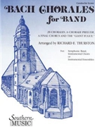 Bach Chorales For Band by Bach Johann Sebastian - Thurston Robert E - for Trombone 3