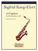 23 Caprices Opus 107 by Karg-Elert Sigfrid - Ford Robert - for Alto Saxophone C