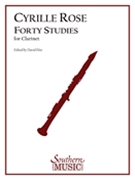 40 Studies For Clarinet by Rose Cyrille - Hite David - for Clarinet Method