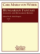 Andante & Hungarian Rondo by Weber Carl Maria von - Rogers Mark - for Bassoon w/ Band