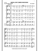 When Love Comes Knocking by DeWitt Patti for SATB