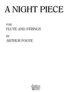 Night Piece by Foote Arthur for Flute w/st