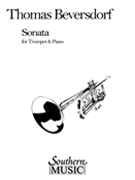 Sonata by Beversdorf Thomas for Trumpet and Piano
