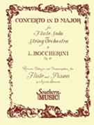 Concerto In D by Boccherini Luigi - Van Leeuwen Ary - for Flute and Piano