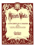 Concerto In G Major by Mozart Wolfgang Amadeus - Van Leeuwen Ary - for Flute and Piano