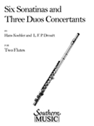 6 Sonatinas & 3 Duos Concertants by Kohler Ernesto - Drouet - for Flute Duet