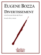 Divertissement by Bozza Eugene for English Horn and Piano